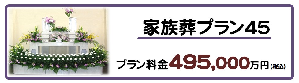 家族葬プラン４５